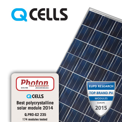Q-Cells solar panels - when quality matters