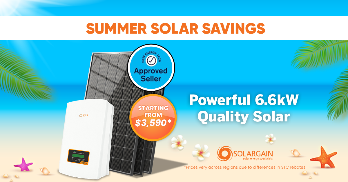 Summer Solar Sale Solargain