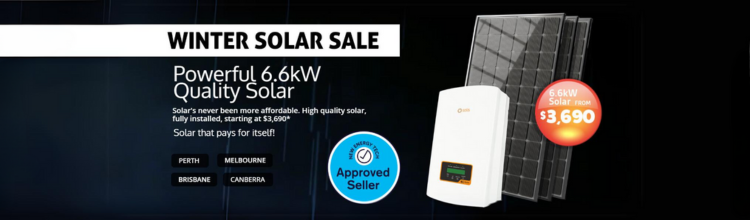 Solargain Winter Solar Sale