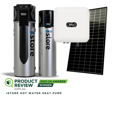 iStore Hot Water Heat Pump Solar Bundle